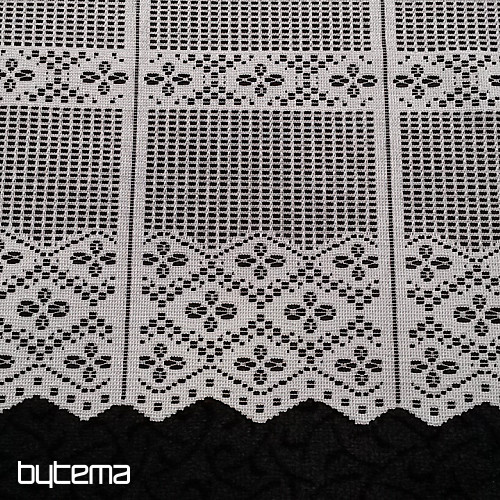 Rideau jacquard pour vitrail 11542