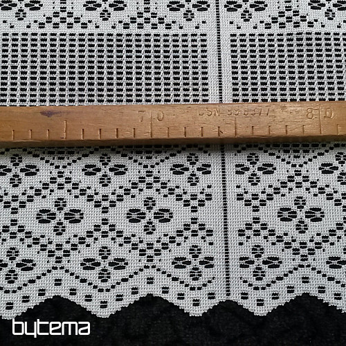 Rideau jacquard pour vitrail 11542
