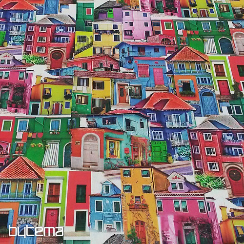 Tissu décoratif CASAS numérique