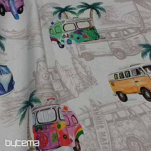 Tissu décoratif FLORIDA SURF LIFE numérique