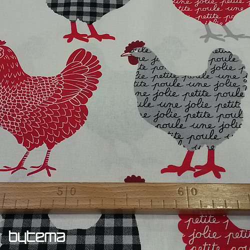 Tissu décoratif coton SLEPIČKY