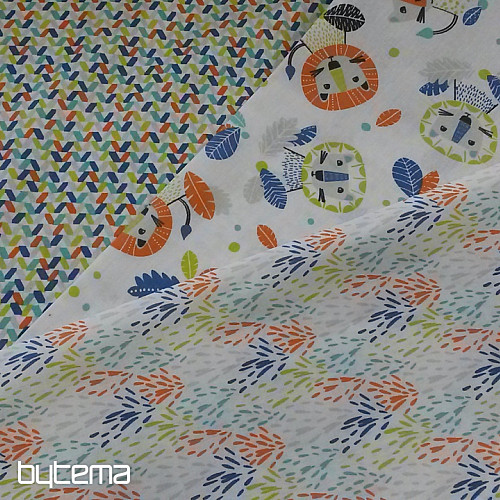 Tissu en coton LVI