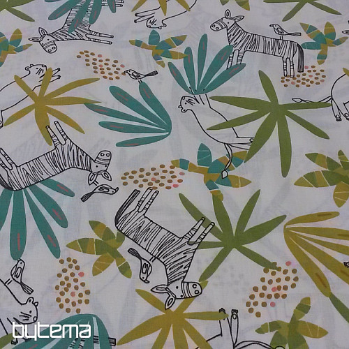Tissu coton JUNGLE