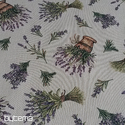 Tissu pour tapisserie LAVANDE ALLOVER