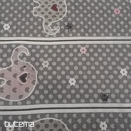 Rideau jacquard enfant ÉLÉPHANTS II.