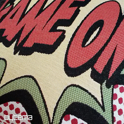 Housse de coussin tapisserie COMICS GAME ON!