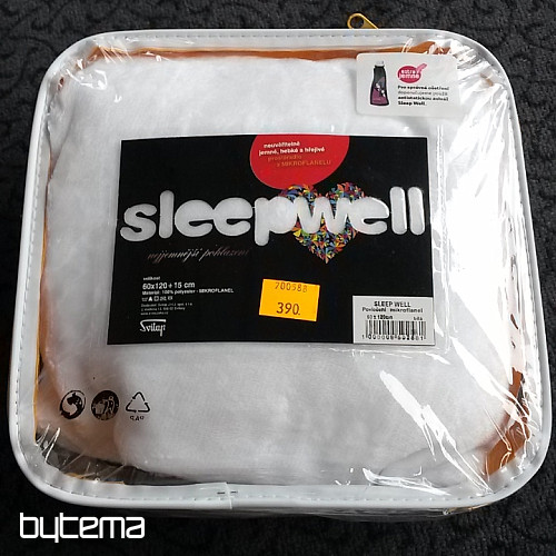 drap de lit MIKROFLANE blanc