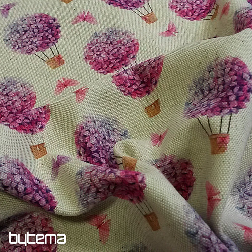 Tissu déco LILLY impression numérique