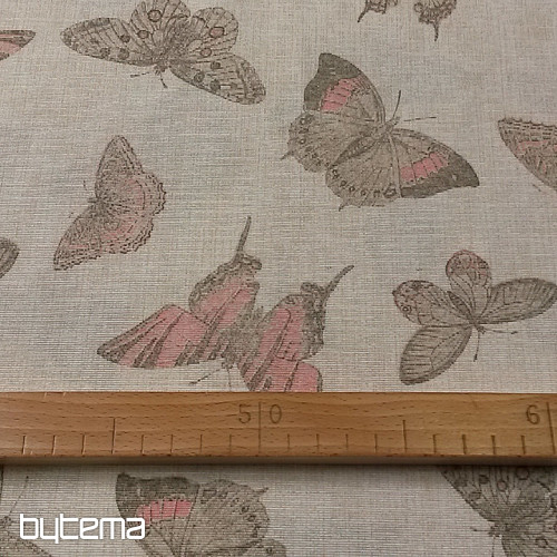 Tissu décoratif PAPILLON