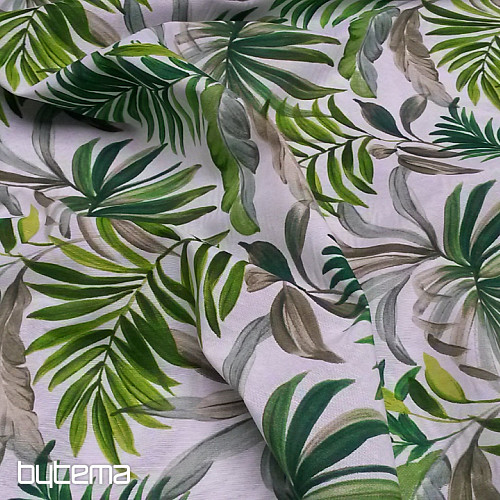 Tissu déco FENIX vert