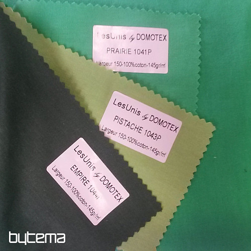 Tissu coton UNI PRAIRIE vert