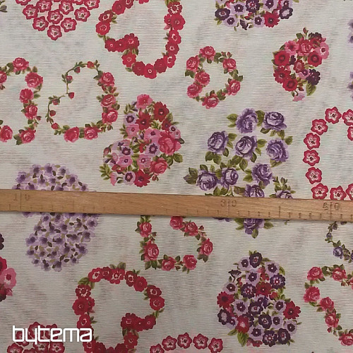 Tissu déco AROAN violet