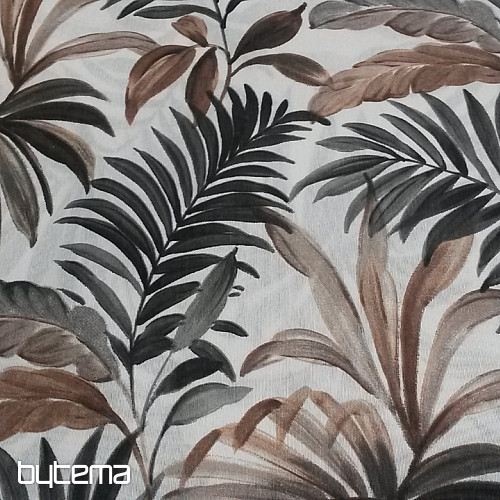 Tissu déco FENIX gris