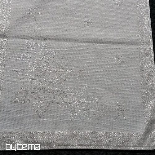 Nappes et foulards de Noël ARGENT NOËL Argent NATUREL