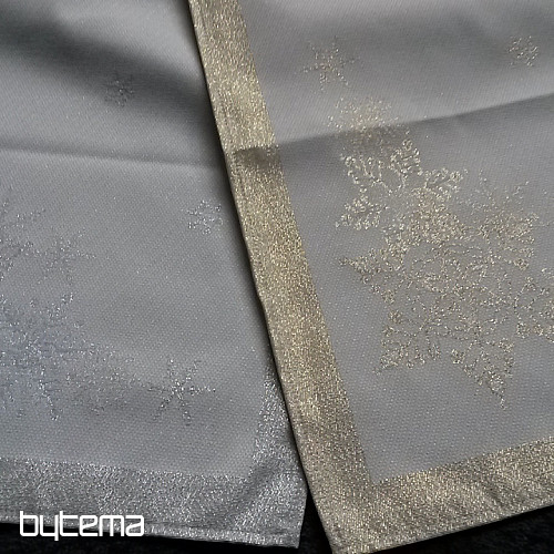 Nappes et foulards de Noël ARGENT NOËL Argent NATUREL