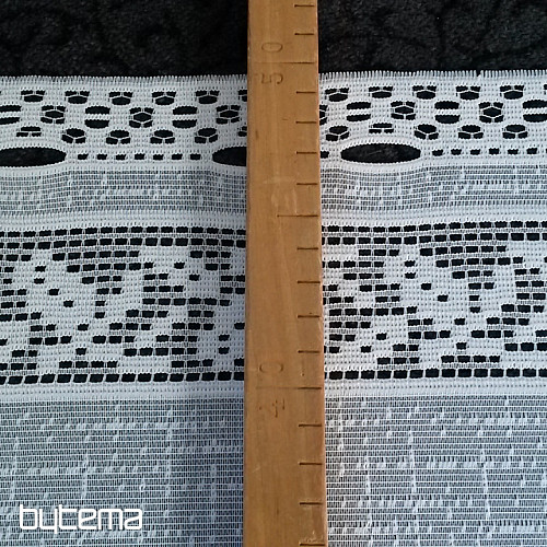 Rideau jacquard pour vitrail 605921