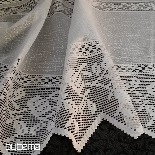 Rideau jacquard pour vitrail 605921