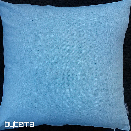 Housse de coussin déco PASTEL turquoise