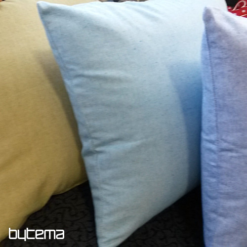 Housse de coussin déco PASTEL turquoise