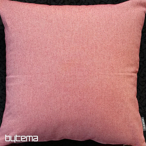 Housse de coussin déco PASTEL rouge