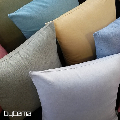 Housse de coussin déco PASTEL bleu