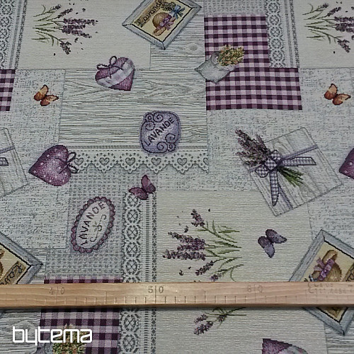 Tissu à tapisserie FLEURS DE PROVENCE NEUF