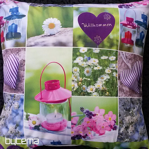 Housse de coussin déco SPRING GARDEN II