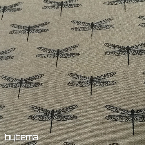 Tissu décoratif NATURE DRAGONFLY