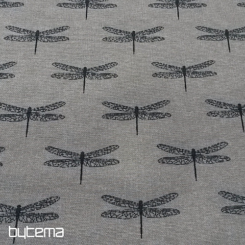 Tissu décoratif NATURE DRAGONFLY