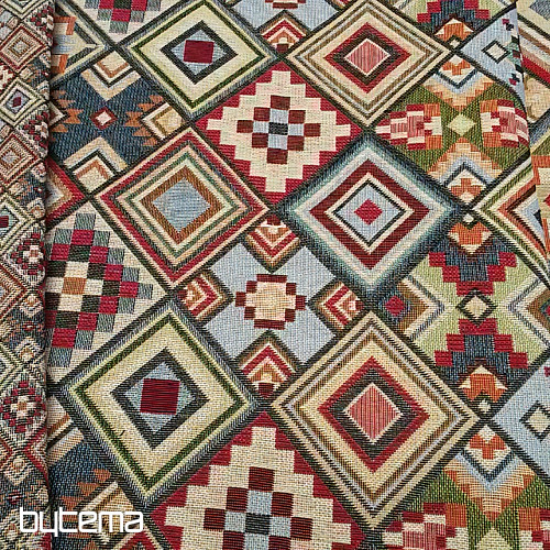 Tissu de tapisserie AZTEC grand