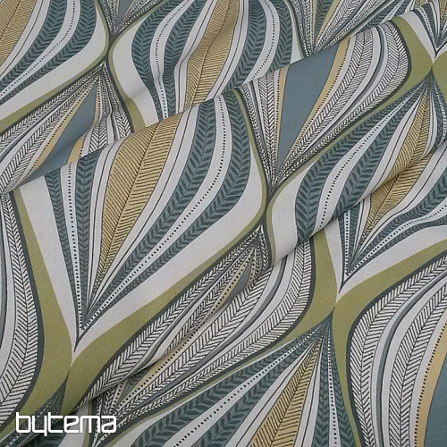 tissu décoratif ROMBOS vert