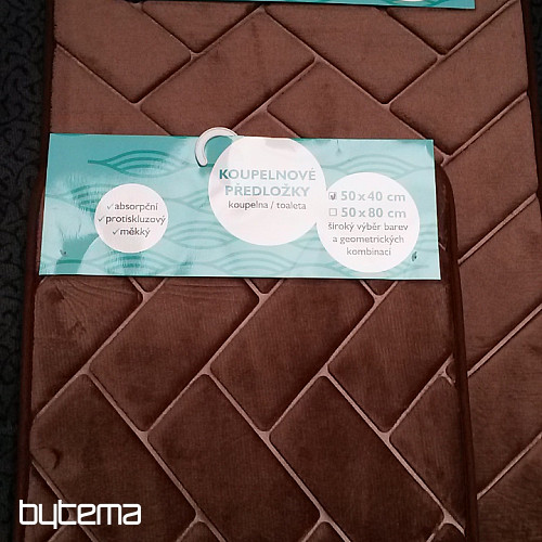 Tapis de bain 7288 Café