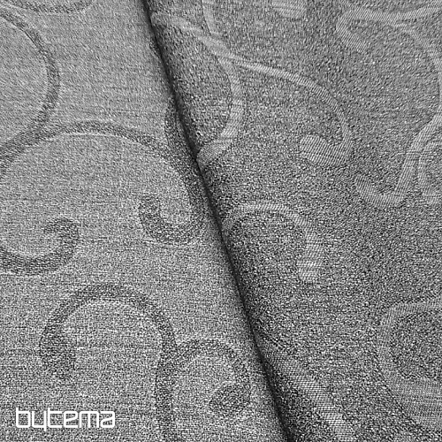 Tissu décoratif 77015/0870 anthracite