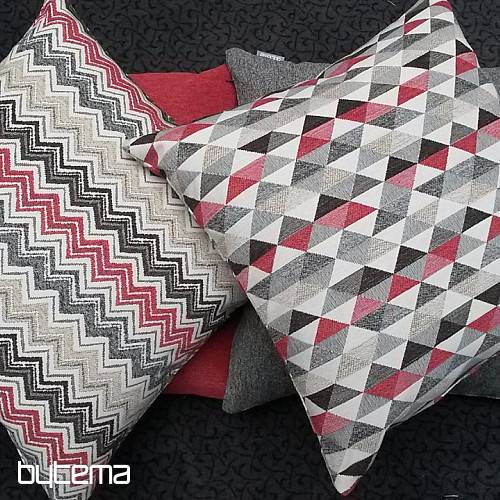 Housse de coussin déco LUSA ZIK ZAK