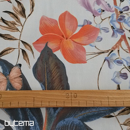 Tissu déco SOLA bleu