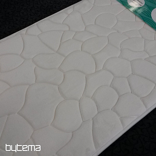 Tapis de salle de bain CARRELAGE BLANC