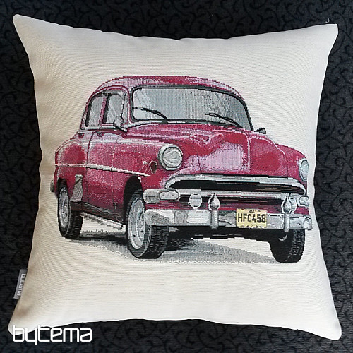 Housse de coussin tapisserie AUTO VETERAN