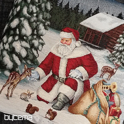 Couverture tapisserie de Noël PÈRE NOËL 2