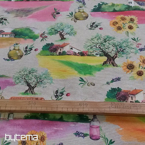Tissu décoratif DROME PROVENCALE 101