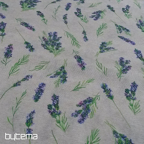 Tissu décoratif LAVANDE DIOIS 101