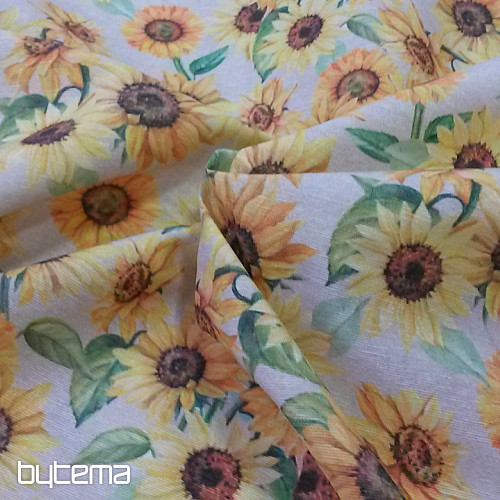 Tissu décoratif TOURNESOL ROSANS