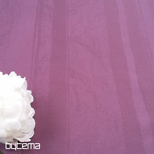 Tissu déco ORBIT rayures violet