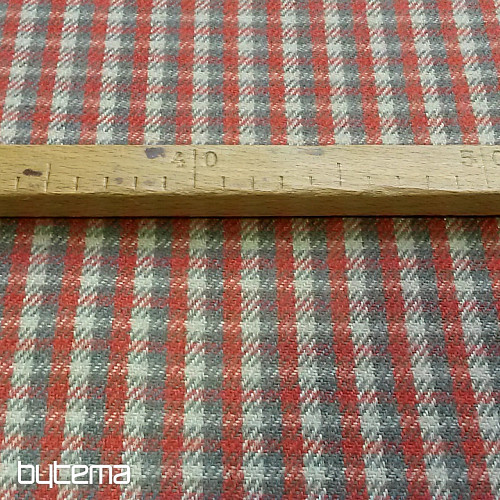 tissu de revêtement CARA CORAL largeur 138 cm