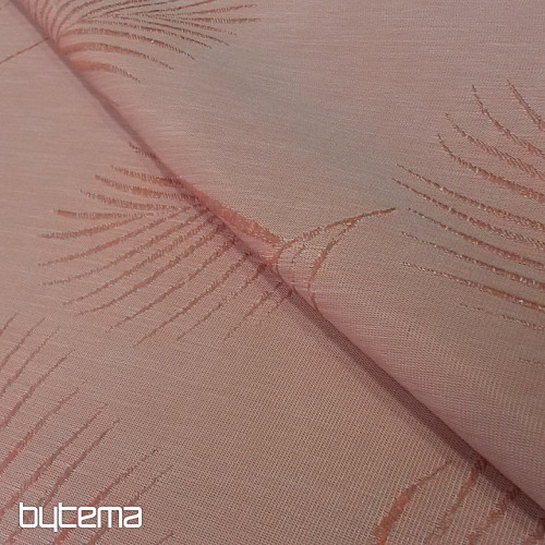 Tissu déco PALOMA saumon
