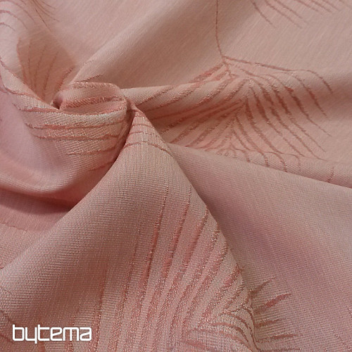 Tissu déco PALOMA saumon