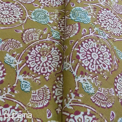 Tissu coton FLEURS JIVA