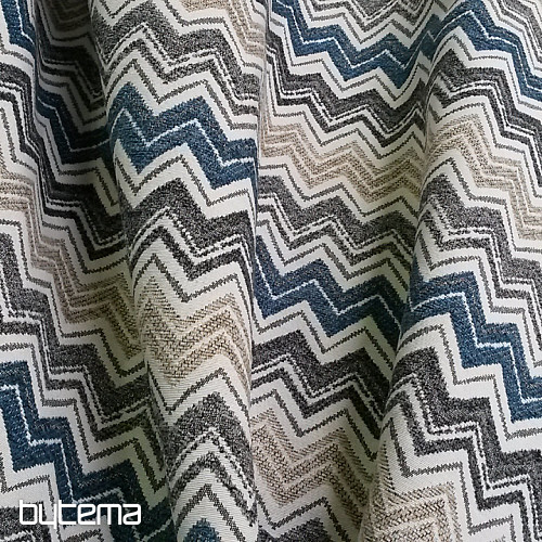 tissu de couverture LUSA zik zak kérosène
