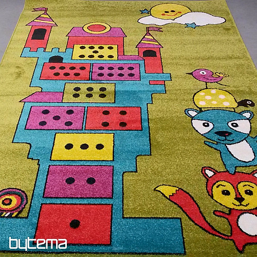 Tapis une pièce pour enfants Tour de jeu PLAY