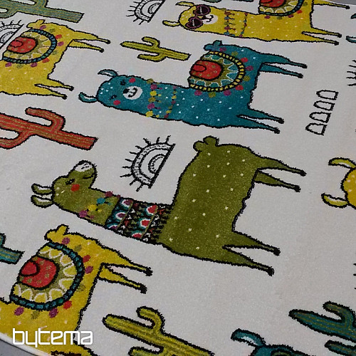 Tapis enfant jouer au lama