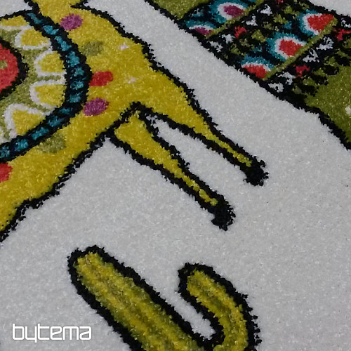 Tapis enfant jouer au lama